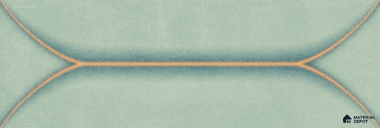 Subway Wall Tile TL 06429 Mariner Blue Highlighter 12 x 4 inch Ceramic Glossy Finish - 8 mm | Suitable for Accent / Feature Walls, Bathroom, Kitchen Wall & Backsplashes